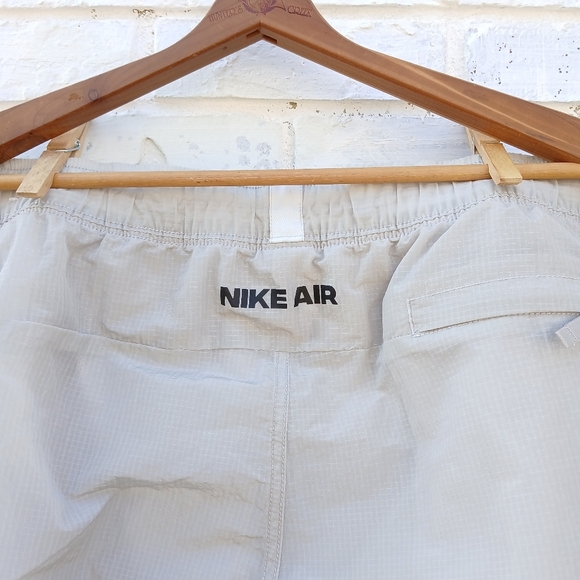 Nike Wind Track Pants Nylon Beige Gray XL - Picture 7 of 11